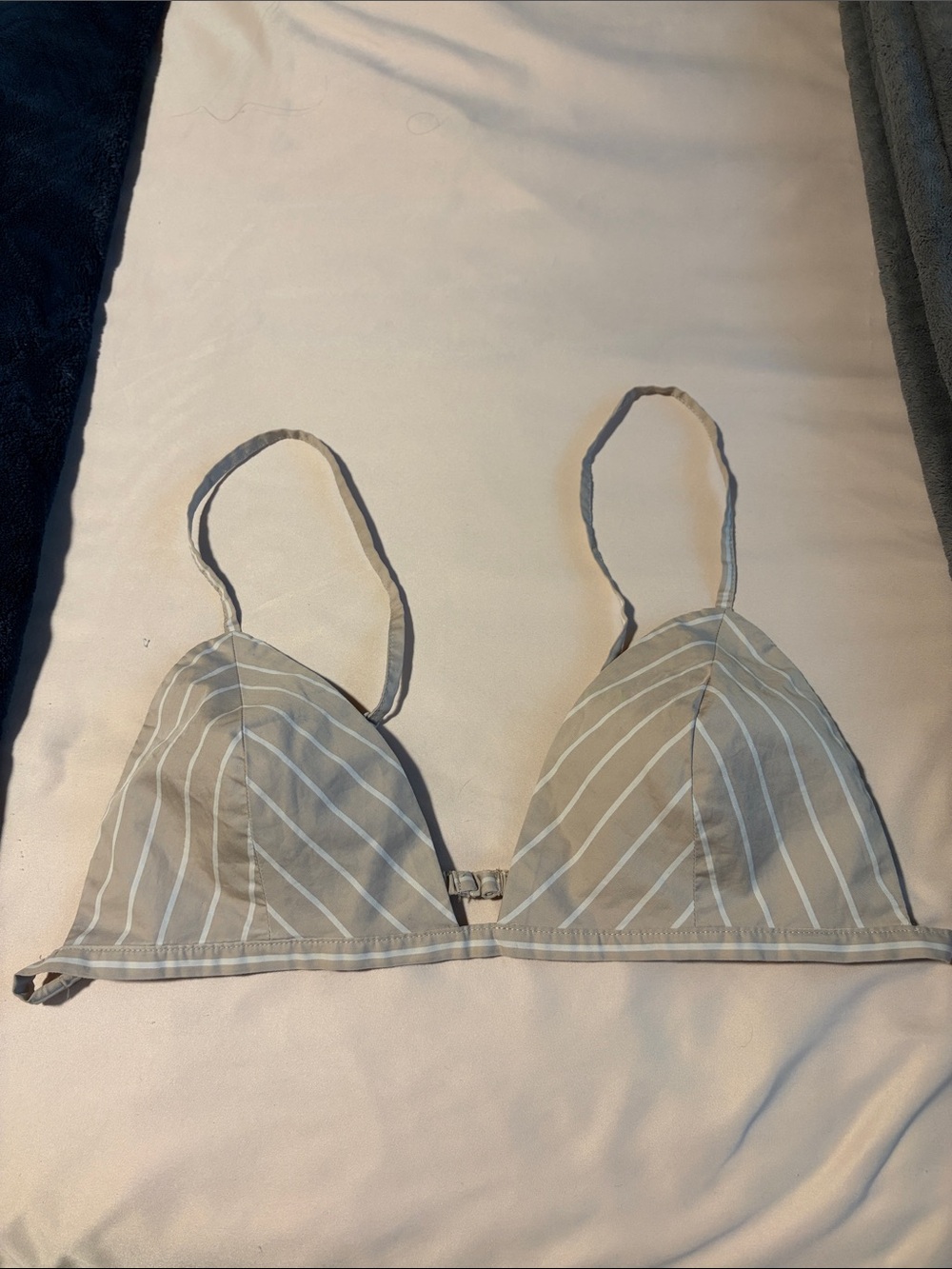 Skims Cotton triangle Bralette